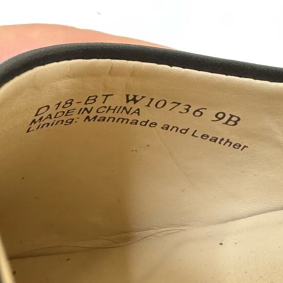 Cole Haan Womens 9B Grand.OS Black Leather Pump - Picture 8 of 9